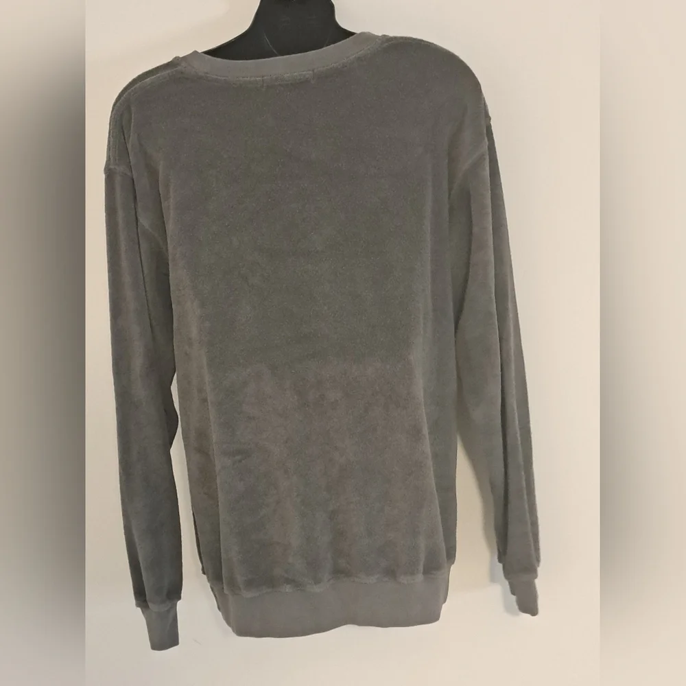 Sub_Urban Riot Men's Grey Crewneck Long Sleeve Cotton Blend Sweater Size Small
